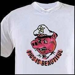 PIGS IS BEAUTIFUL spaulding horror zombie Tshirt S 6XL  