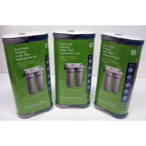 GE SmartWater Replacement Water Filter Set (FXSVC 3pack)  