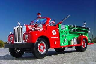 out fast texaco paragon 1960 b mack open cab pumper only made in 1998 