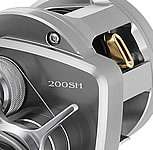 Team Daiwa Pluton 200SHL Baitcasting Reel Right Handed  