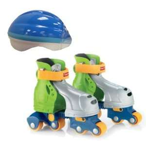  Fisher Price Grow With Me 1,2,3 Inline Skates   Boys with 