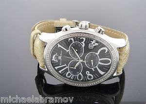 WOMENS JOE RODEO AQUA TECHNO MASTER DIAMOND WATCH  