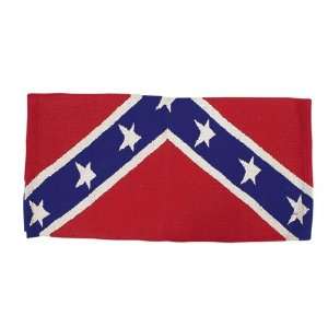 Saddle King Rebel Flag Saddle Blanket 