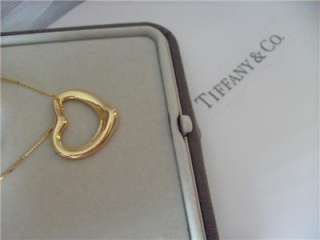 Tiffany & Co. 18k Elsa Peretti Heart Pendant $1,500   