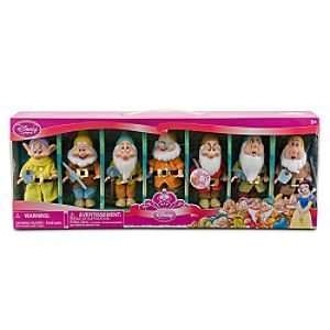  Disney Deluxe Seven Dwarfs Doll Set Toys & Games