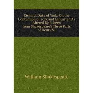  from Shakespeares Three Parts of Henry VI William Shakespeare Books