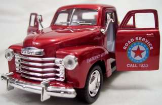   DIECAST 1953 CHEVROLET 3100 PICK UP TRUCK ROAD SERVICE SCALE 1/38