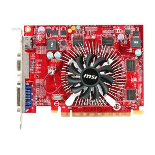 MSI ATI Radeon HD5570 HD 5570 1GB DDR2 VGA DVI HDMI PCI E Video Card 