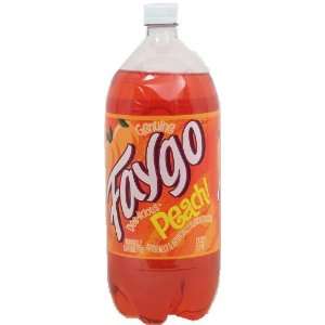 Faygo peach flavor soda pop, 2 liter Grocery & Gourmet Food