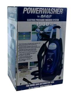 New POWERWAHSER 1900 PSI 1.6 GPM Electric Pressure Power Washer System