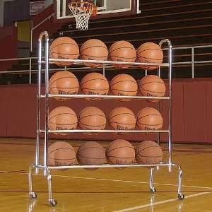  Tandem Sport 4 Tier Ball Rack (Holds up to 16 Athletic 
