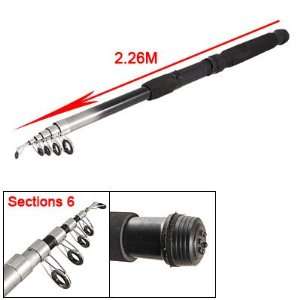   Foam Coated Handle 2.26m Telescopic Fishing Rod