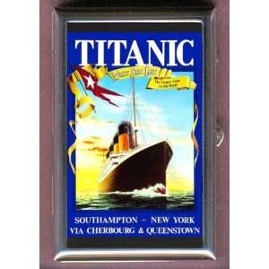  TITANIC POSTER WHITE STAR Coin, Mint or Pill Box: Made in 