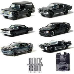   , Set of 6 Cars: 1/64 Black Bandit Collection Series 3: Toys & Games