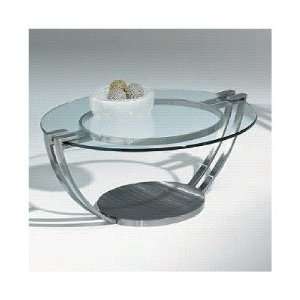   Table Glass Type Clear (as shown), Metal Finish Platinum Home