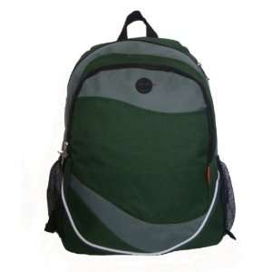  745830   18 Multi Pocket Backpack   Green/Grey Case Pack 