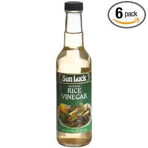 Sun Luck Vinegar, Seasoned Rice, 12.7 Ounce (Pack of 6)  