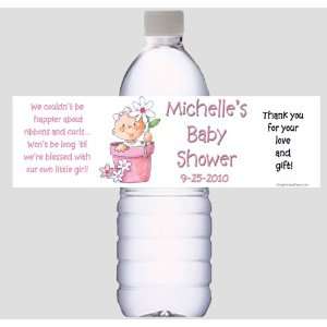  Baby Shower Water Bottle Labels for Favors or decorations 