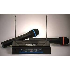  Set of 2 Wireless Professional Microphones   Karaoke Set 